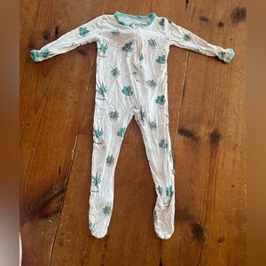 Kyte footie 12-18m cactus succulent